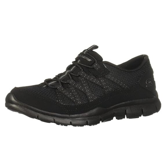 Skechers Gratis Women's Black Slip On Sneaker US 9 Medium - Picture 1 of 8